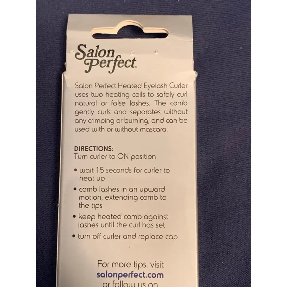 New Salon Perfect Heated Eyelash Curler